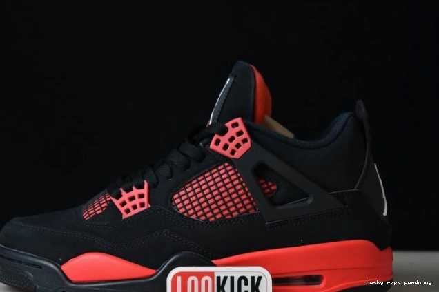 Cheap Husky Jordan Air Thunder CT8527-016 4 Red 0715